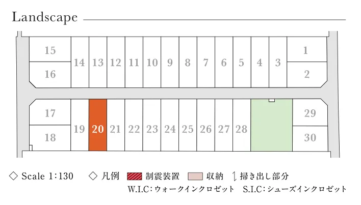 区画図の画像