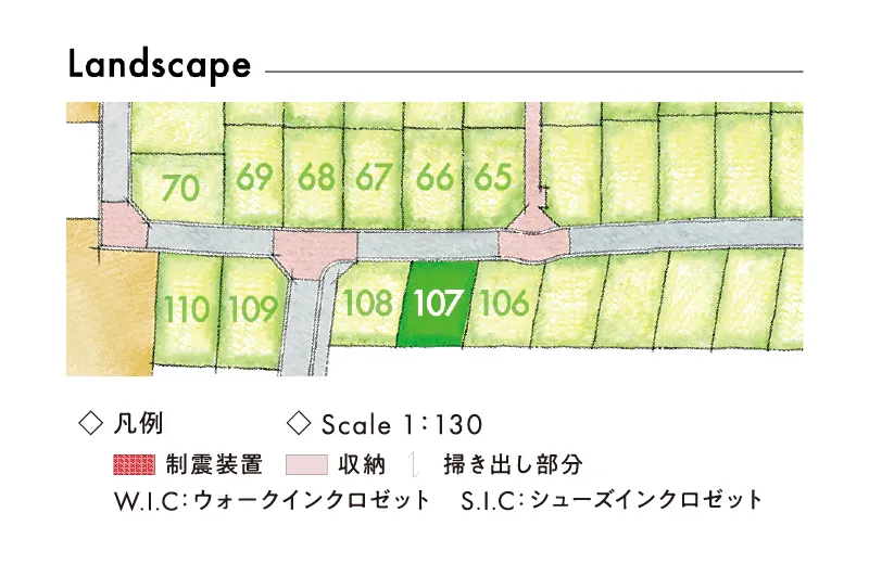 区画図の画像