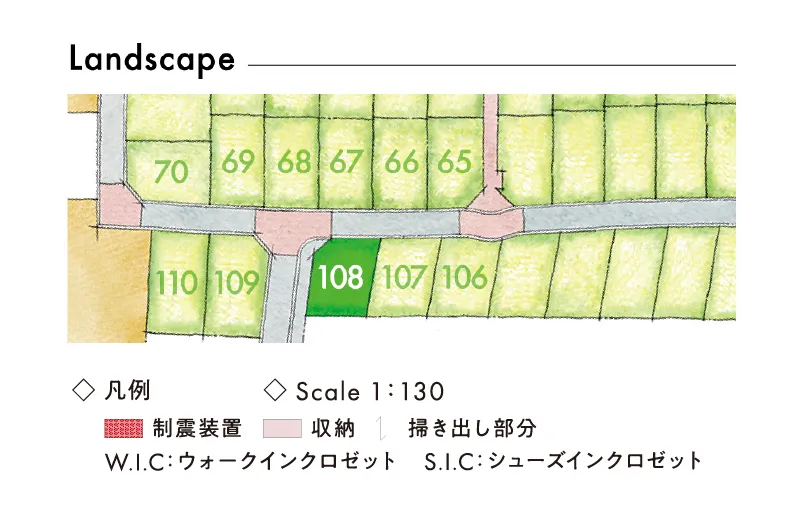 区画図の画像