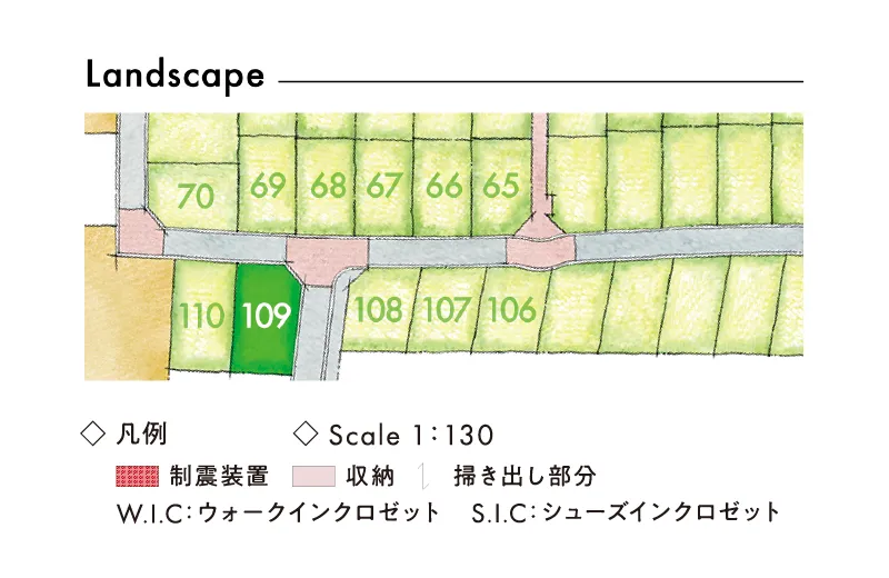 区画図の画像