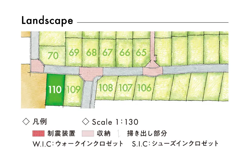 区画図の画像