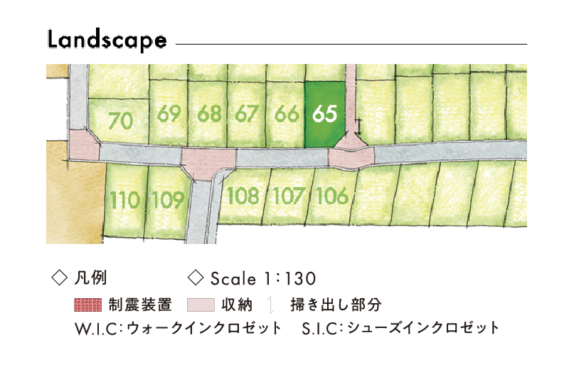 区画図の画像