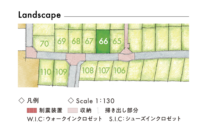 区画図の画像
