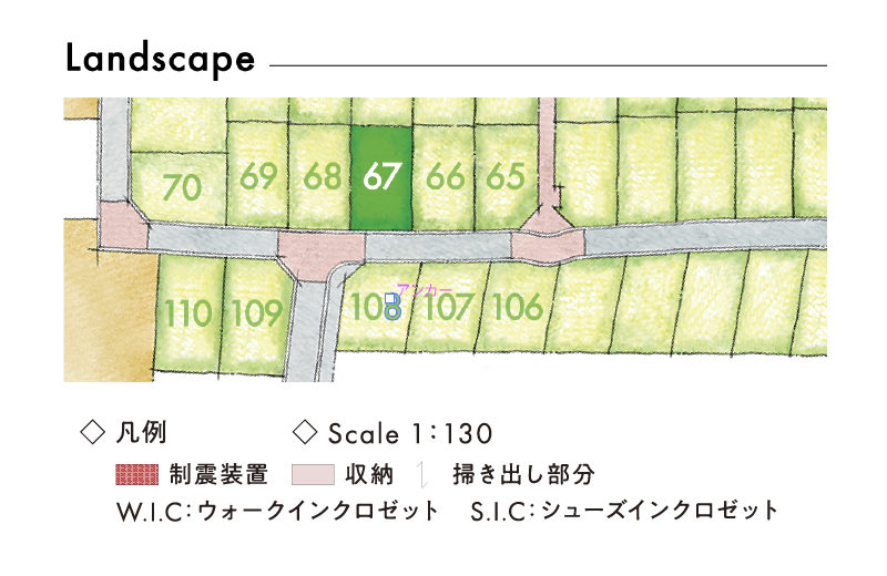 区画図の画像