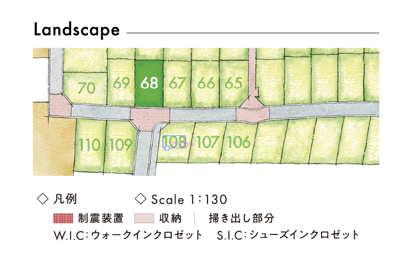 区画図の画像