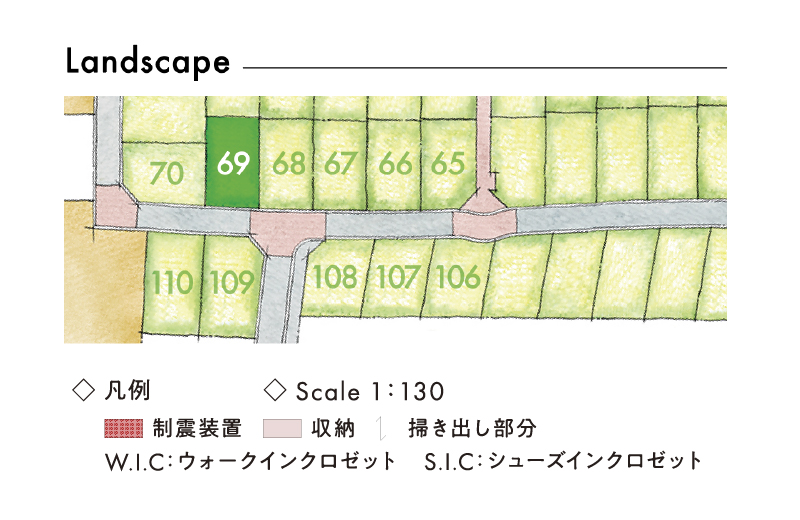 区画図の画像